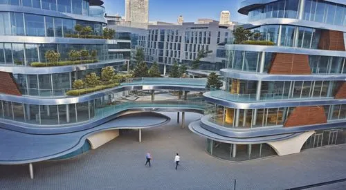 bjarke,futuristic architecture,safdie,mvrdv,glass facades,oval forum,glass facade,heatherwick,urbis,autostadt wolfsburg,europan,morphosis,interlace,masdar,bicocca,gensler,hafencity,glass building,ravensbourne,architekten,Photography,General,Realistic