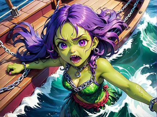 mesmero,medusa gorgon,medusa,esmeralda,gamora,scylla,Anime,Anime,General