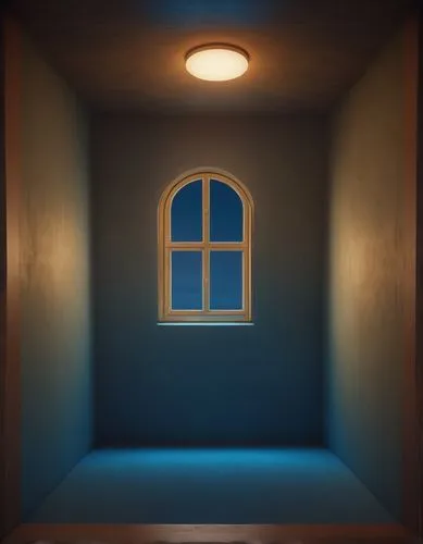 room lighting,blue lamp,blue room,visual effect lighting,3d render,wall light,skylight,nightlight,night light,3d rendering,3d rendered,wood window,wall lamp,attic,blue light,creepy doorway,a dark room,the window,wooden windows,scene lighting,Photography,General,Cinematic