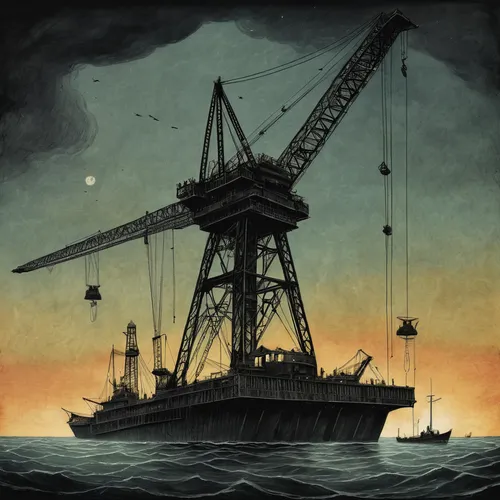 Craft a thrilling short story about a daring rescue mission involving a malfunctioning mega crane.,oil platform,harbor crane,oil rig,harbor cranes,drillship,container cranes,shipping crane,offshore dr