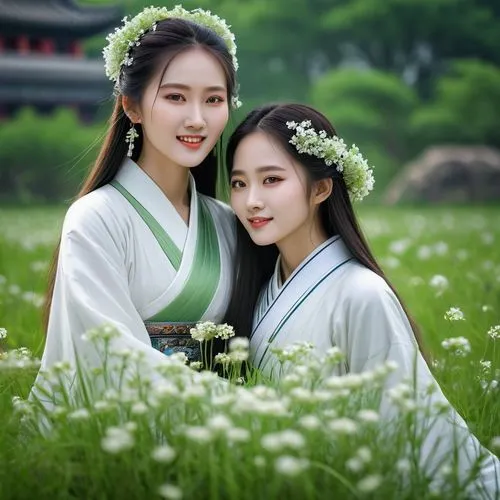 chuseok,sanxia,goryeo,hansung,empresses,hanbok,qiong,yiren,yiyang,hanqiong,chorene,beautiful girls with katana,heirs,wenxian,korean culture,boonsang,goddesses,fenyang,hanfu,yunlu,Conceptual Art,Fantasy,Fantasy 12