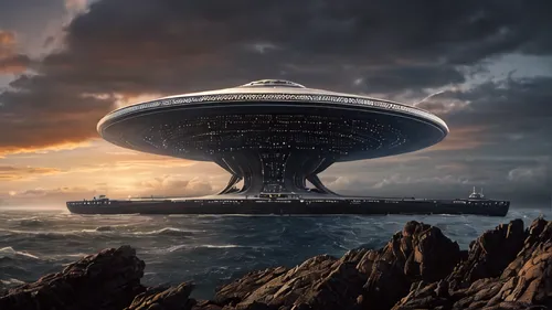 alien ship,futuristic landscape,saucer,ufo,alien world,atlantis,alien planet,futuristic architecture,extraterrestrial life,sci fiction illustration,science fiction,scifi,sci fi,science-fiction,flying saucer,sky space concept,sci-fi,sci - fi,ufos,ufo intercept,Photography,General,Natural