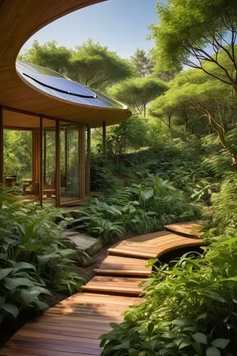 landscape design sydney,japanese zen garden,japan garden,japanese garden,landscape designers sydney,zen garden,teahouse,garden design sydney,landscaped,japanese garden ornament,forest house,roof landscape,green forest,bamboo forest,greenforest,japanese-style room,grass roof,bamboo plants,asian architecture,house in the forest,Art,Classical Oil Painting,Classical Oil Painting 09