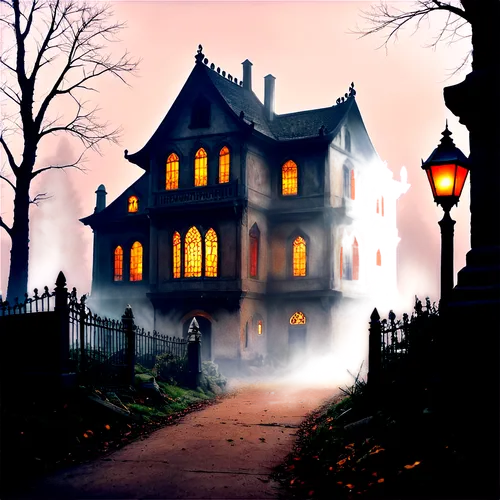 haunted house,the haunted house,house silhouette,creepy house,ghost castle,haunted castle,witch house,witch's house,hauntings,houses silhouette,haunts,halloween background,victorian house,halloween illustration,victorian,ravenloft,haunted,haunted cathedral,old victorian,haunt,Illustration,Retro,Retro 17