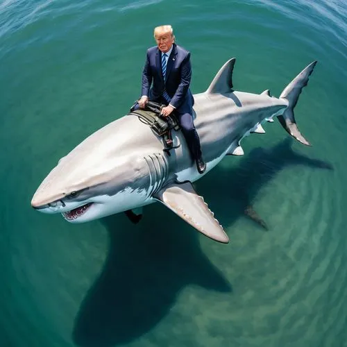 loanshark,potus,denuclearize,temposhark,us president,trumps,mayshark,trump,trumpy,dolphin rider,rohrabacher,cattelan,trumpeldor,great white shark,shark,president of the united states,businessweek,skymall,pesident,size comparison,Illustration,Realistic Fantasy,Realistic Fantasy 08