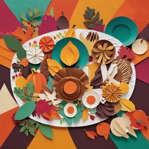 thanksgiving background,food collage,cornucopia,thanksgiving table,food styling,food table,food platter,autumn wreath,fruit plate,placemat,breakfast plate,holiday table,wooden plate,salad plate,platter,tableware,wreath vector,thanksgiving veggies,dinnerware set,decorative plate,Unique,Paper Cuts,Paper Cuts 07