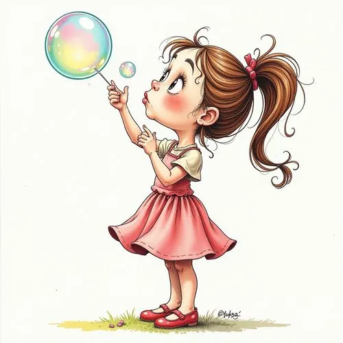 bubble blower,little girl with balloons,soap bubble,girl with speech bubble,soap bubbles,inflates soap bubbles