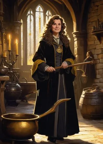 hufflepuff,gandert,frigga,catelyn,merula,heorot,hermione,candlemaker,mcgonagall,peregrin,ardant,trelawney,filch,headmistress,diggory,quarterstaff,hermias,ravenclaw,ginny,wizarding,Conceptual Art,Sci-Fi,Sci-Fi 23