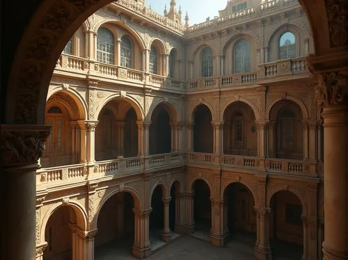 kunsthistorisches museum,inside courtyard,pinacoteca,rudolfinum,mirogoj,atrium,courtyard,cloister,nationalmuseum,residenz,chhatris,louvre,kunstakademie,llotja,galleries,sheldonian,atriums,certosa,courtyards,landesmuseum,Photography,General,Realistic