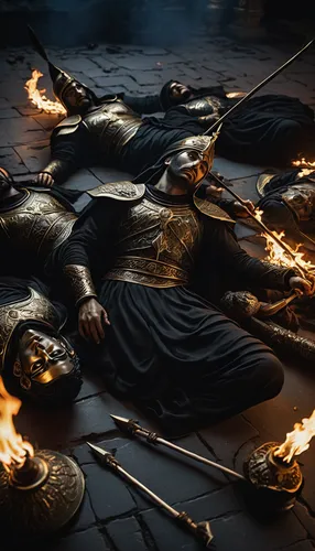 game of thrones,the fallen,kings landing,smouldering torches,sacrifice,games of light,vikings,the night of kupala,burned out,theater of war,fallen heroes of north macedonia,hall of the fallen,viking grave,elaeis,digital compositing,thrones,fallen,walpurgis night,the conflagration,ashes,Conceptual Art,Fantasy,Fantasy 11