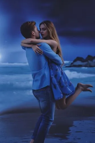 the man and woman are hugging on the beach,photoshop manipulation,karmin,kizomba,dancing couple,photo manipulation,romantic scene,Photography,General,Natural