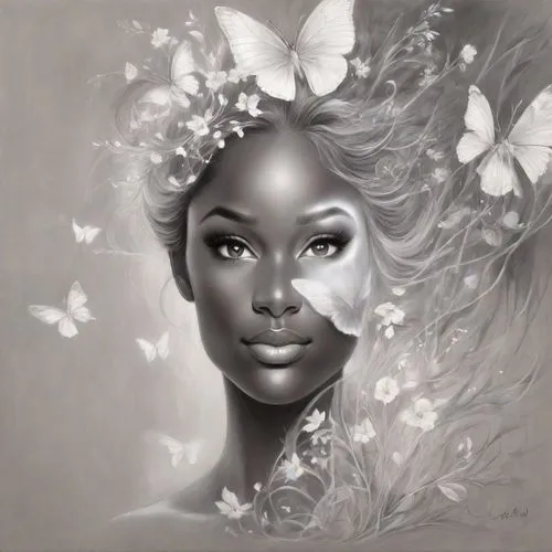 oshun,fantasy portrait,pencil drawings,oluchi,kunbi,pencil drawing,rosemond,buika,liberian,heatherley,african american woman,ororo,graphite,dessin,african woman,dussel,gardenias,mystical portrait of a girl,charcoal pencil,pencil art