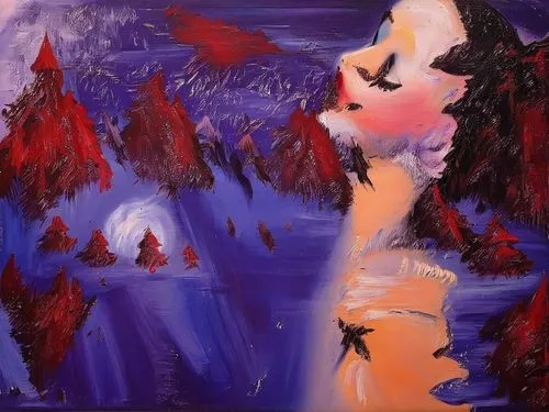 dubbeldam,tomie,uvi,art painting,nolde,kordic,Illustration,Abstract Fantasy,Abstract Fantasy 14