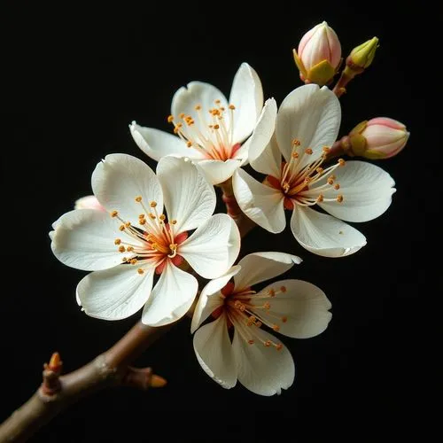 apricot flowers,almond flower,cherry blossom branch,sakura flower,apple blossom branch,fruit blossoms