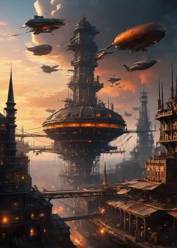 airships,futuristic landscape,scifi,sci fiction illustration,space ships,sci fi,sci - fi,sci-fi,science fiction,carrack,science-fiction,ancient city,fantasy city,fleet and transportation,alien world,city cities,federation,futuristic architecture,spaceships,alien planet,Photography,General,Fantasy