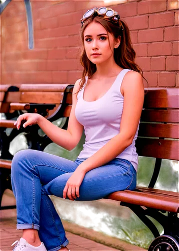 girl sitting,park bench,relaxed young girl,girl in t-shirt,teen,kiernan,sitting,sitting on a chair,young girl,girl in overalls,jeans background,bench,young woman,kenzie,photo shoot with edit,beautiful young woman,jehane,tiara,skater,lilyana,Conceptual Art,Fantasy,Fantasy 25