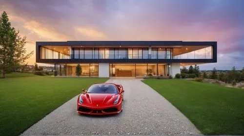 add very green lawn,mclaren automotive,luxury property,dunes house,luxury home,modern house,automotive exterior,luxury real estate,modern architecture,crib,tesla roadster,speciale,ferrari america,smar