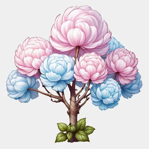 flowers png,rose flower illustration,fragrant snowball,flower tree,mini carnation,flower illustration,Illustration,Abstract Fantasy,Abstract Fantasy 11