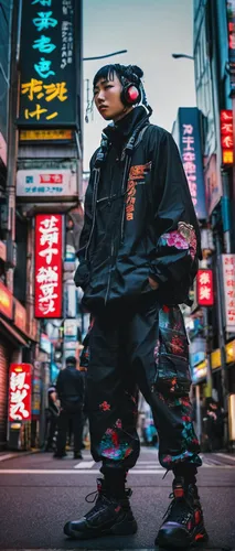 tokyo,cyberpunk,tokyo ¡¡,tokyo city,harajuku,shinjuku,samurai,taipei,hk,anime japanese clothing,futuristic,parka,japan,shibuya,osaka,hong kong,nikko,walking man,naruto,pedestrian,Art,Artistic Painting,Artistic Painting 21