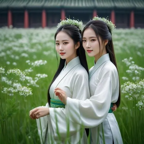 chuseok,hanfu,empresses,sanxia,goddesses,priestesses,xiuqing,goryeo,korean culture,hanbok,handmaiden,hansung,lily of the field,kunqu,majesties,geishas,chorene,gyeongsang,twin flowers,wenxian,Conceptual Art,Fantasy,Fantasy 12