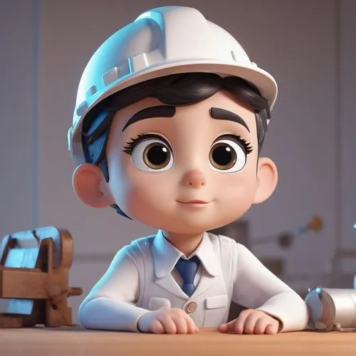 tadashi,seamico,cute cartoon character,engineer,utilityman,repairman,builder,plumber,tradesman,foreman,warehouseman,worker,hiro,a carpenter,ishimaru,contractor,carpenter,constructorul,iwata,newsboy,Unique,3D,3D Character