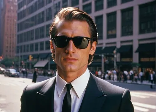 ceo,business man,white-collar worker,suit actor,spy,spy visual,spy-glass,ray-ban,aviator sunglass,businessman,john doe,agent,terminator,3d man,james bond,secret agent,the suit,a black man on a suit,businessperson,secret service,Art,Classical Oil Painting,Classical Oil Painting 09