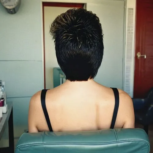 back of head,my back,girl from the back,back,quiff,hair cut,woman's backside,hairs,mohawk hairstyle,haircut,hair,shoulder length,black hair,back view,ribs back,pixie cut,girl from behind,chignon,back turned,back ache,Photography,General,Realistic