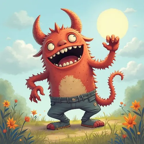 krumm,imp,beholder,game illustration,kobolds,bugbear