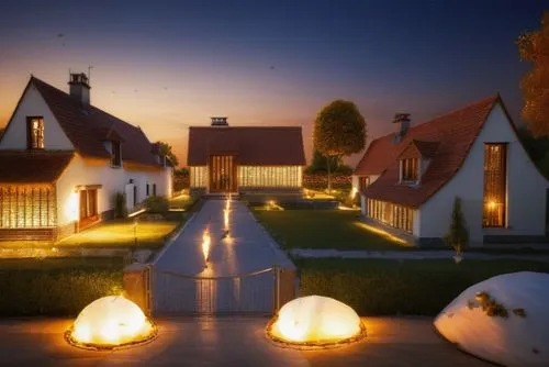 landscape lighting,3d rendering,3d render,danish house,render,visual effect lighting,holiday villa,ambient lights,houses clipart,cottages,energy-saving bulbs,3d rendered,halogen spotlights,holiday home,housebuilding,icelandic houses,inverted cottage,garden buildings,angel lanterns,model house,Photography,General,Realistic