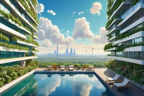 ecotopia,futuristic landscape,terraformed,futuristic architecture,terraforming,terraform,sky apartment,utopian,cleantech,enviromental,enviroment,netzero,ecotech,greentech,habitable,urbanworld,ecovillages,roof landscape,green living,greeniaus,Conceptual Art,Daily,Daily 31