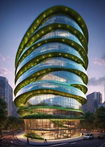 futuristic architecture,capitaland,bjarke,glass building,largest hotel in dubai,gronkjaer,safdie,hongdan center,vinoly,blavatnik,the energy tower,singapore landmark,zhangzhou,escala,deloitte,planta,glass facade,chengdu,hangzhou,masdar,Illustration,Paper based,Paper Based 06