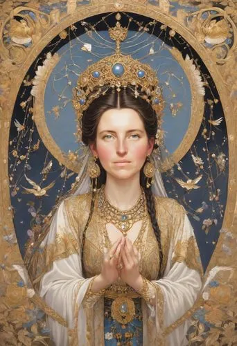 the prophet mary,reredos,immaculata,immacolata,the angel with the veronica veil,novena