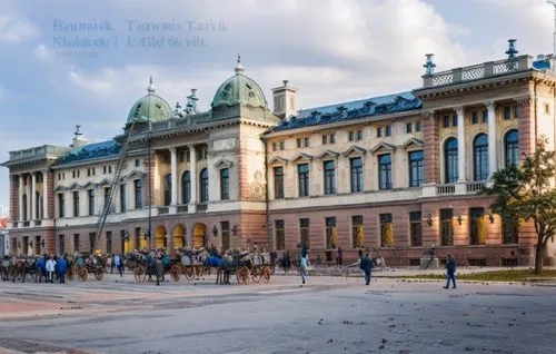 Nikolaev city. Regional administration,tsaritsyno,palace square,the lviv opera house,old stock exchange,kunsthistorisches museum,republic square,konzerthaus berlin,turku,saintpetersburg,konzerthaus,sa