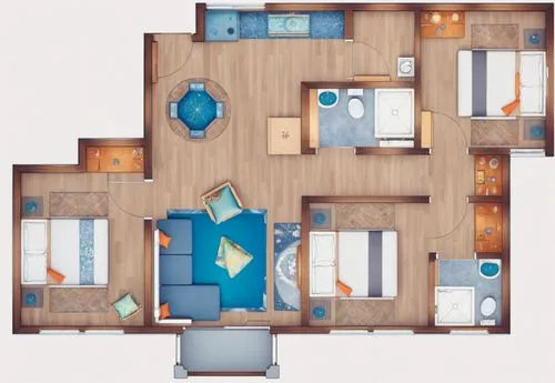 shared apartment,floorplan home,an apartment,habitaciones,apartment,dorm,Anime,Anime,General