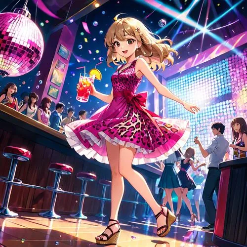 michiru,kaede,idolmaster,tokimeki,pamyu,party dress,Anime,Anime,Realistic