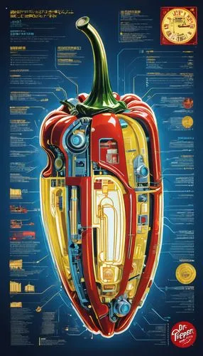 a very creative poster with some strange things on it,human cardiovascular system,human heart,human digestive system,hepatology,digestive system,anatomical,Unique,Design,Infographics