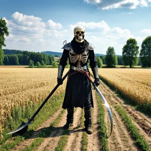 scarecrow,scything,scythe,grimm reaper,grim reaper,reaper,scythes,skelton,skeleltt,glyphosate,crossbones,totentanz,deadmarsh,scarecrows,reap,skelemani,corvo,agrokomerc,herbicide,danse macabre,Photography,General,Realistic