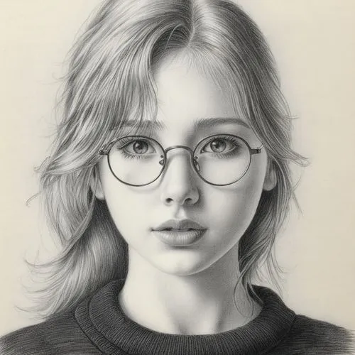 girl portrait,girl drawing,pencil drawing,graphite,portrait of a girl,pencil drawings,Illustration,Black and White,Black and White 30