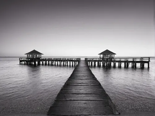 Square Photograph - Mono Jetty With Sandals by Billy Currie Photography,wooden pier,old jetty,old pier,fishing pier,jetty,the pier,pier,teak bridge,east pier,princes pier,burned pier,dock,stilt house,