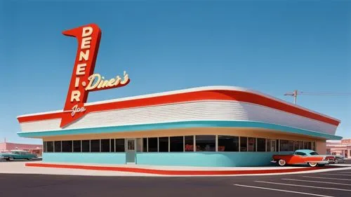 retro diner,drive in restaurant,cinerama,tucumcari,midcentury,googie,carvel,motels,oberweis,eggleston,ruscha,holiday motel,diners,matruschka,diner,memphis shapes,motel,desoto,archies,popmart,Illustration,Retro,Retro 12