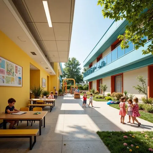 prekindergarten,school design,kindergarten,schoolyards,children's interior,montessori,elementary school,schoolyard,cohousing,kindergartens,primary school,kindercare,classrooms,ecole,preschool,skole,school benches,breezeway,nurseries,cafeteria