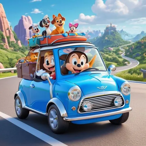 cartoon car,topolino,children's car,autopia,disneytoon,talespin,chipettes,minicars,minicar,chipmunks,microcars,disneymania,radiator springs racers,canastero,soffiantini,3d car wallpaper,game car,squeakquel,car rental,wild animals crossing,Unique,3D,3D Character