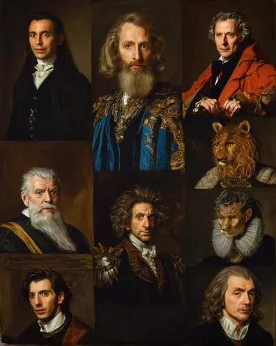 Doctor Who portraits,seven citizens of the country,portraits,chess icons,order of precedence,the order of cistercians,animal icons,personages,fathers and sons,man portraits,animal faces,council,round 