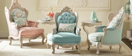 shabby chic,chiavari chair,shabby-chic,wing chair,antique furniture,danish furniture,chaise lounge,dressing table,chaise longue,beauty room,floral chair,seating furniture,throne,mazarine blue,art nouveau design,rococo,soft furniture,furniture,the throne,interior decor,Conceptual Art,Fantasy,Fantasy 24