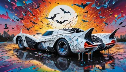 porsche 917,batmobile,ghostzapper,zonda,pacitti,speedster,corvette,converium,vette,halloween car,psygnosis,quicksilver,battista,batwing,pudiera,deathbird,spiderbait,old halloween car,pagani,volante,Conceptual Art,Graffiti Art,Graffiti Art 08