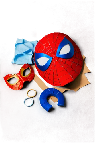 superhero background,cinema 4d,web icons,witharanage,aranesp,halloween masks,webbed,webbing,3d render,diadem spider,spiderman,aranburu,3d rendered,web element,children toys,webcrawler,aranha,children's toys,metal toys,3d model,Unique,Design,Knolling