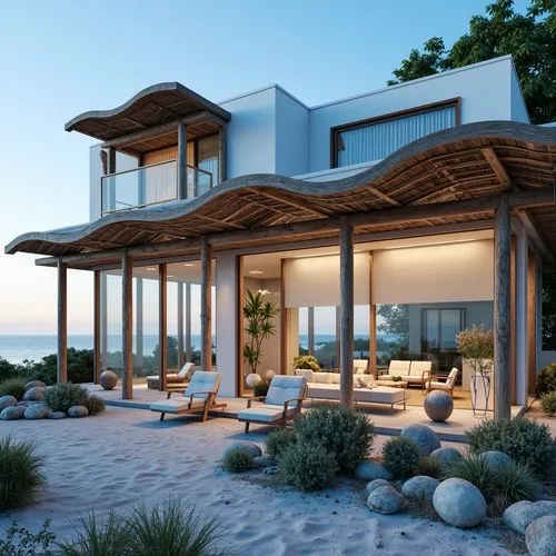 dunes house,modern house,beach house,oceanfront,beautiful home,dreamhouse,holiday villa,3d rendering,roof landscape,landscape design sydney,summer house,tropical house,pool house,beachfront,luxury home,modern architecture,beachhouse,luxury property,cubic house,render