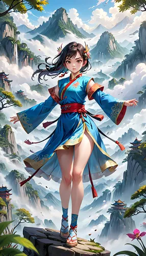 hanbok,japanese sakura background,mulan,sanya,japanese background,sakura background,torii,little girl in wind,world digital painting,oriental princess,landscape background,asia,wuchang,oriental girl,mountain scene,mukimono,honolulu,白斩鸡,mountain guide,chinese background,Anime,Anime,General