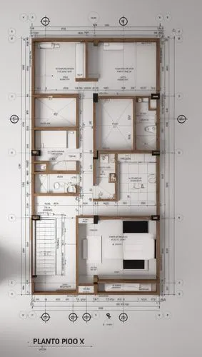 crear un renderizado minimalista, con piso ceramico de 60x60 cm blanco, muebles en madera y metal, encimera de cocina de marmol negro
no colocar sombra, las camas deben ser con sabanas marrones , los 