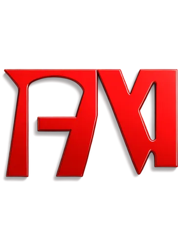 Red letter M, bold font, italicized, glossy surface, metallic texture, reflective material, bright lighting, close-up shot, central composition, high contrast, vivid color tone.,fdx,fbx,vxi,ifex,fx,xe